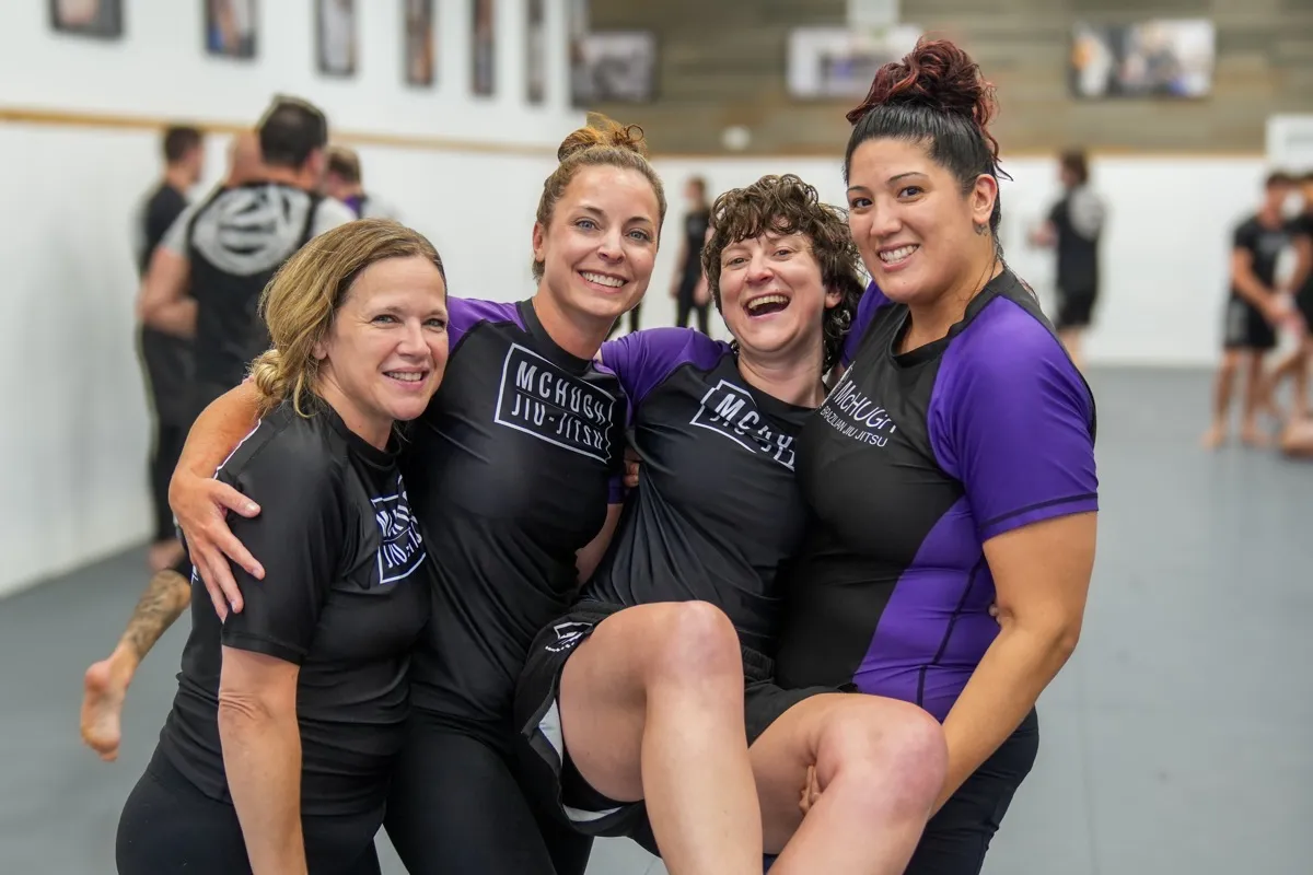 Adult BJJ class at McHugh Jiu Jitsu